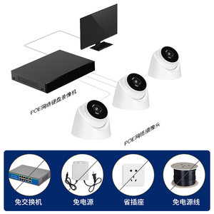 睿威仕数字摄像头带音频广角夜视线红外器