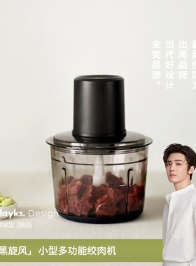 olayks绞肉机小型家用电动多功能全自动搅拌机打碎肉打陷碎菜蒜泥