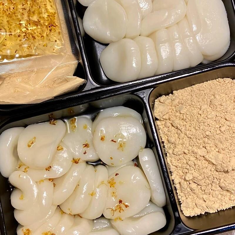 红糖/桂花粘粉麻糍纯手工糯叽叽麻薯解馋小零食独立装