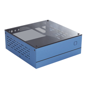 卧式 迷你工控小箱散热铝壳底部后板铁架构