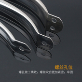 加厚拉手木门明装 拉房间门抽屉把手门拉手桥型把手