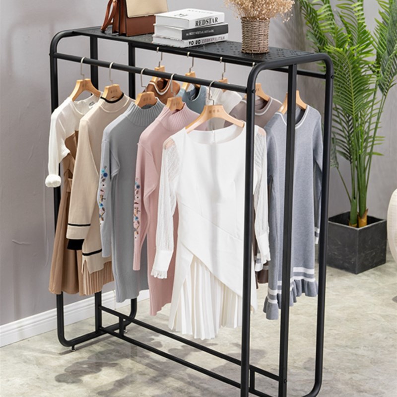 阳台晒晾衣架落地式排挂衣架卧室房间衣帽架子多功能