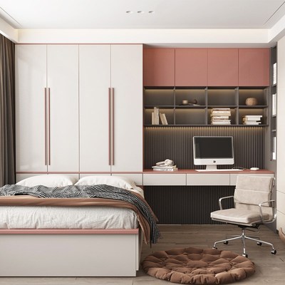 武汉全屋定制工厂直销家装定制现代实木柜子多板材