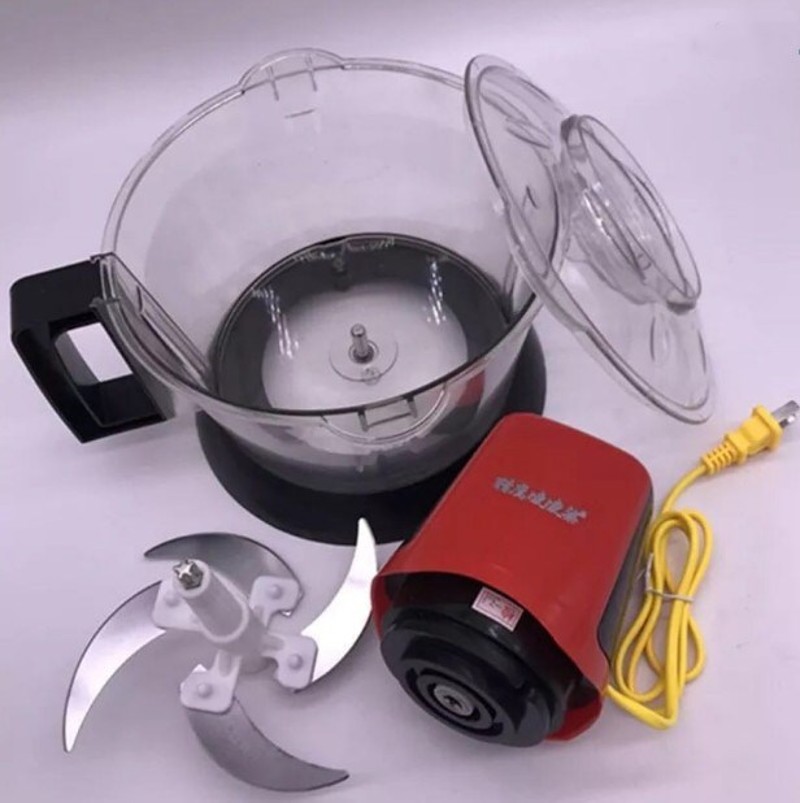 猎鹰凌凌柒绞肉机小型电动搅拌辣椒酱蒜泥器家用多功能碎馅切菜3L