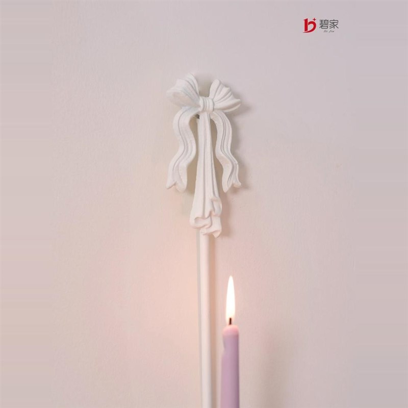 法式复古蝴蝶结烛台欧式铁艺雕花蜡烛家居烛台壁挂装饰餐厅墙壁饰