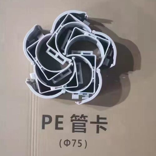 新风系统管卡扣固定卡型抱卡型平卡易扣卡吊卡子管箍整箱加厚