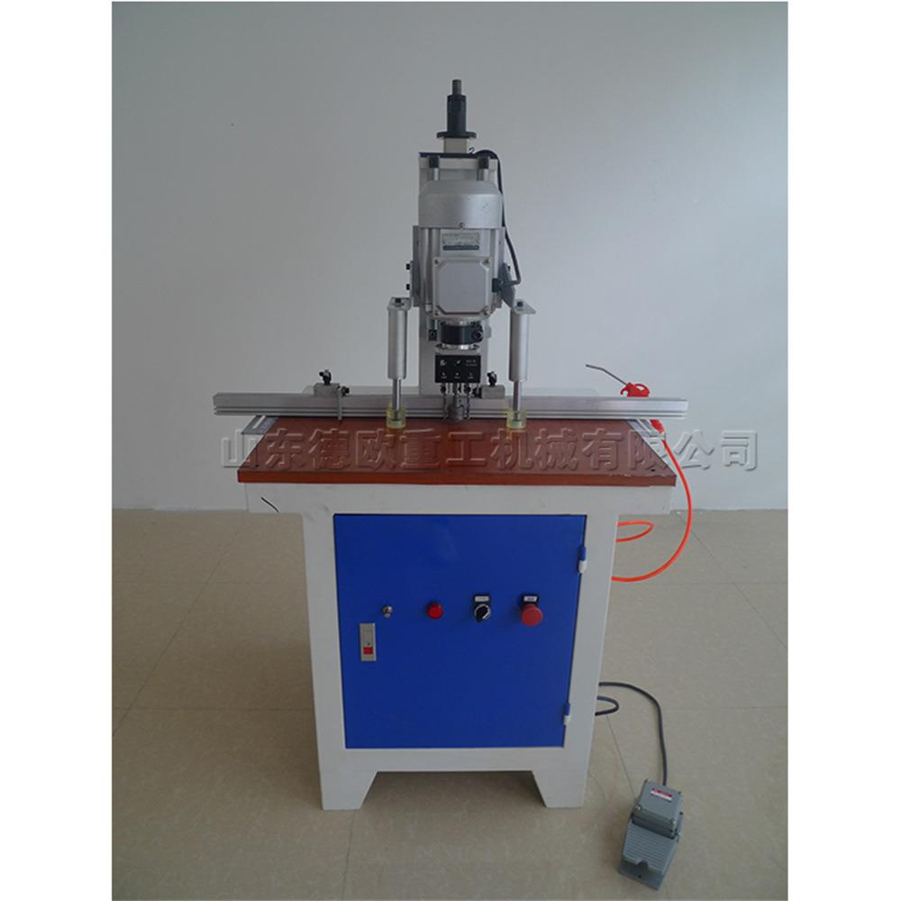 立式单头链钻家居家铰装用木工开e孔机Sin gdo-mg-67le head hing