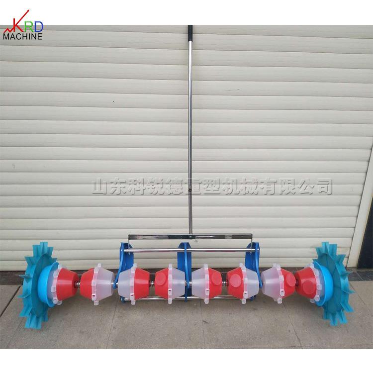 RiceJHP sowig machine 单人手拉n水种稻播机 小播型不锈钢水稻直