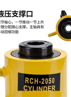 伊手米兹3RCH中空型液压千斤电动动分体式20T0T60T顶100吨油缸