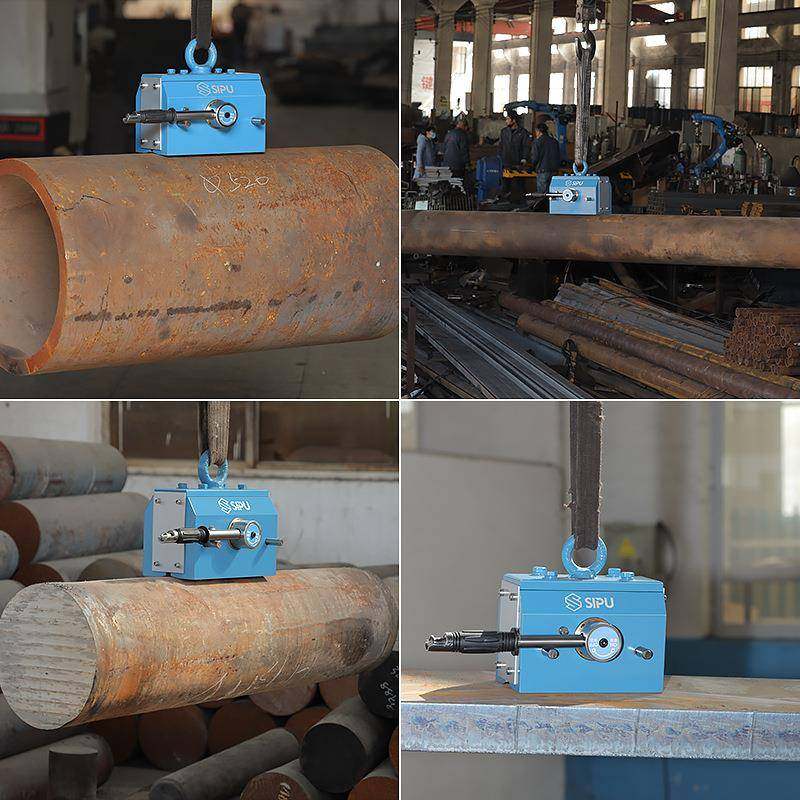 永磁起盘VGO重器磁力吸吊强磁吊装工业设备手动6车00kg航电葫芦吊