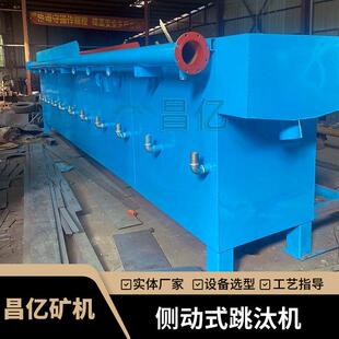 侧动式十室跳汰机多室可调大型重选设备用于尾矿富集分选