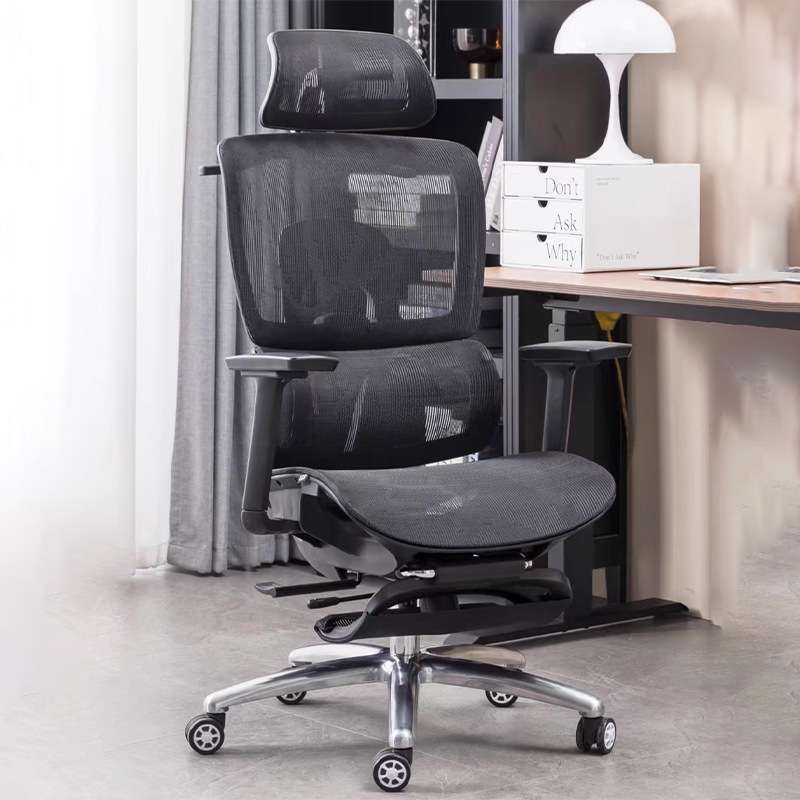 人体工学职员椅经理椅护腰可躺午休椅舒适久坐透气特网电脑办公椅