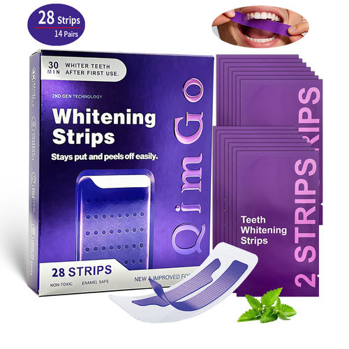 dr dent purple teeth whitening 牙贴 呵护牙釉质层牙贴