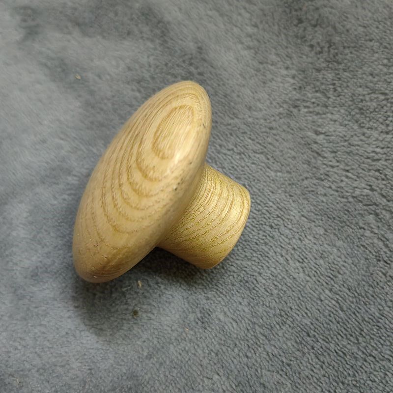 儿童房实木拉手白蜡木一门到顶柜门抽屉一体把手圆形