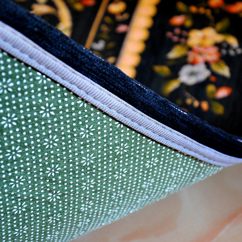 欧美客厅卧室地毯床边毯入户玄关进门毯门口垫混纺家用编织侘寂风,居家布艺,床边毯,淘宝优惠券,粉丝福利购,淘宝优惠卷