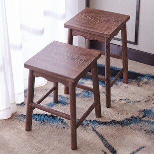 鸡翅木方凳实木餐凳古筝琴凳板凳餐桌书桌餐椅