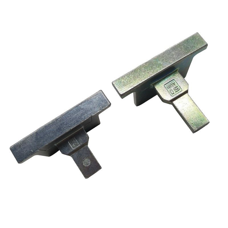 德国I断桥铝内拨叉 执手锁齿 内平五金 平上悬把手拨叉