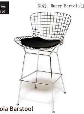 初森设计师家具eoi oune ool伯拖埃椅铁艺酒吧椅