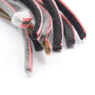 穿式门窗密封毛刷条卡槽门缝挡光条防尘条堵门缝密封条非背胶整卷