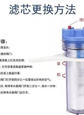 滨特尔爱惠浦净水器寸微米微米棉寸前置GE通用芯