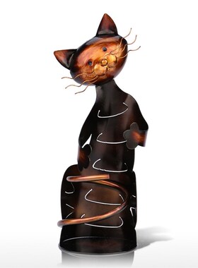 猫抱酒架工艺品创意家居饰工艺品礼品