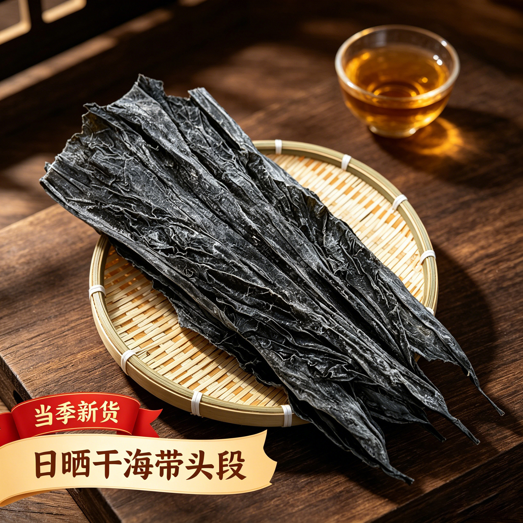 霞浦厚海带头干货 海带根片日常做菜门店商用食材 煲汤凉拌炒菜