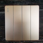 四门铃四位位四门铃关按钮自动复位关型金色