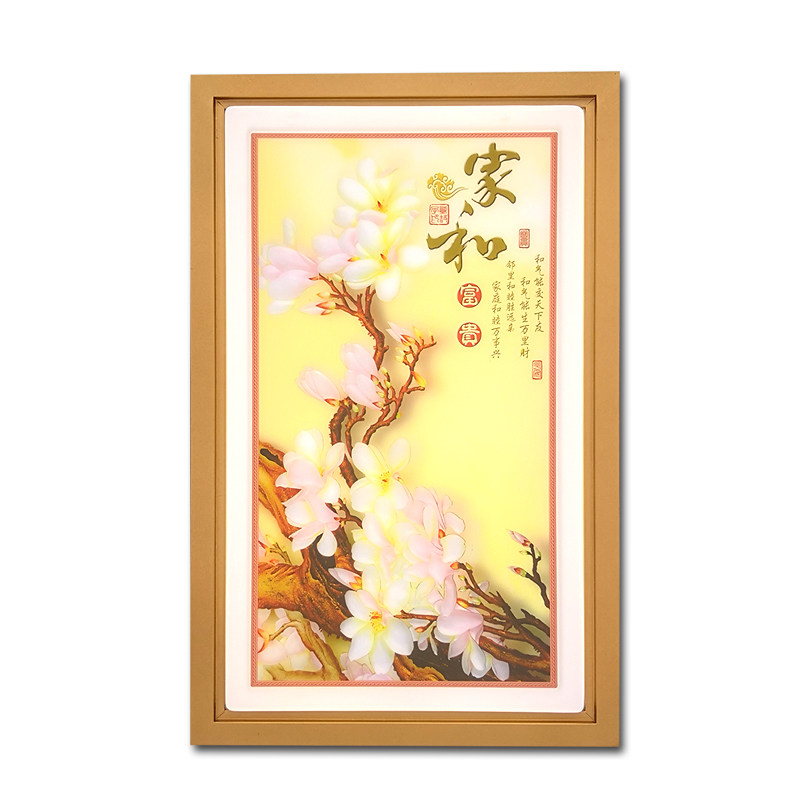 LD壁画灯装饰画新卧室床头壁灯客厅过道楼梯走廊创意挂画灯