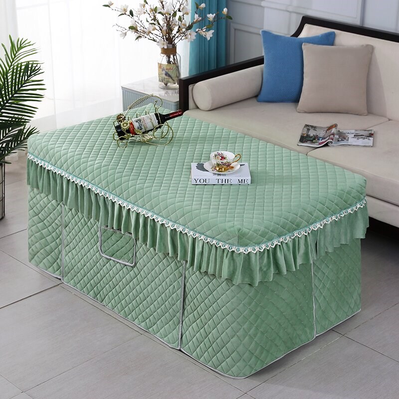 202新款烤火桌罩电暖桌布桌罩长方形茶几罩电炉罩冬季