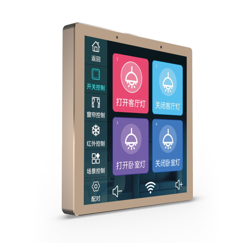 创智JiHiFi家庭背景音乐机系统装.5吋超薄触屏智能家居