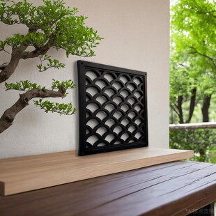 砖雕庭院格围墙仿古院墙瓦片镂空墙面装饰透景古建