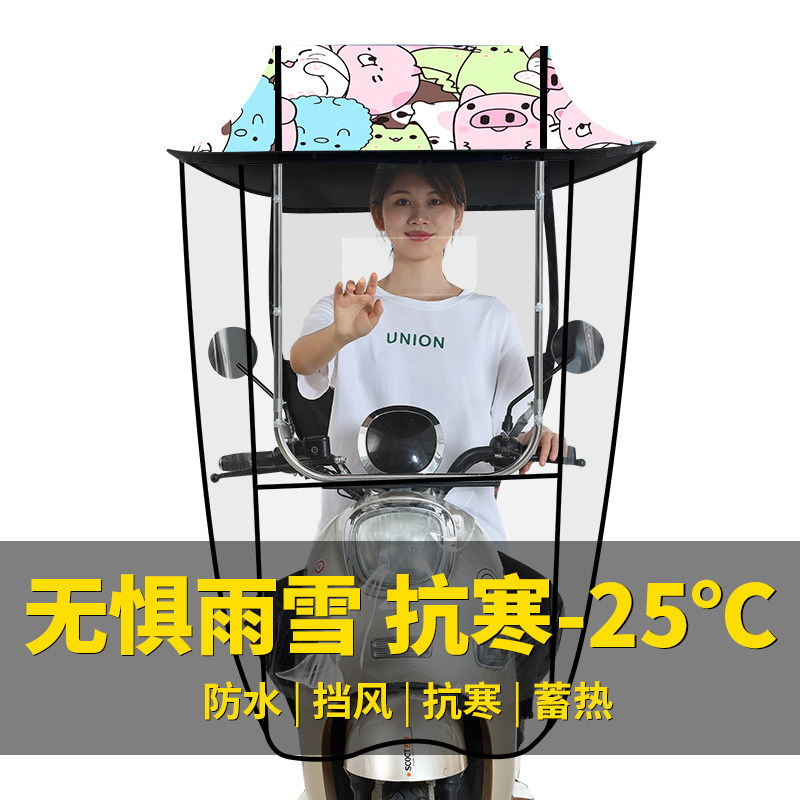 电动车雨棚小车遮雨棚新款挡雨棚雨篷挡风罩拆卸方便遮,电动车/配件/交通工具,电动车遮阳/遮雨伞,淘宝优惠券,粉丝福利购,淘宝优惠卷