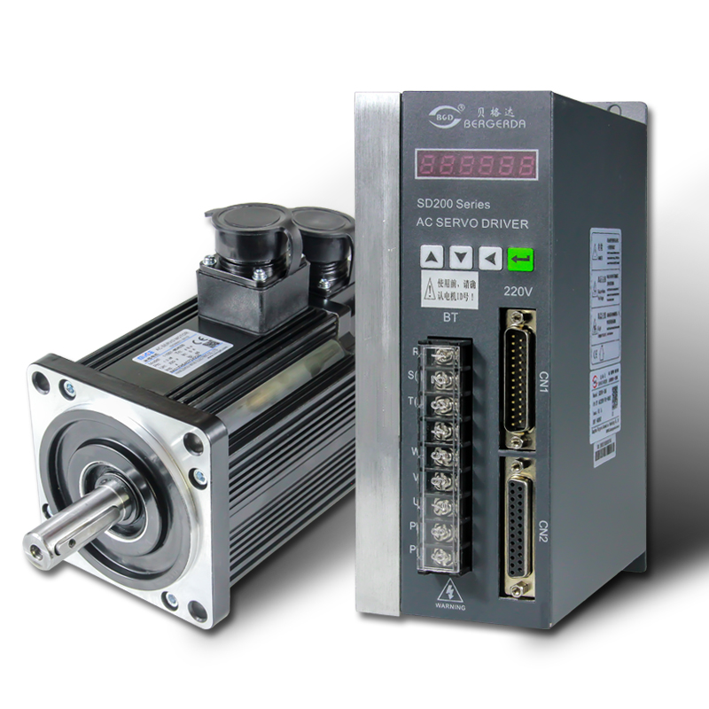 米格伺服电机110ST-M030 SD100 SD200贝格达广数驱动器装
