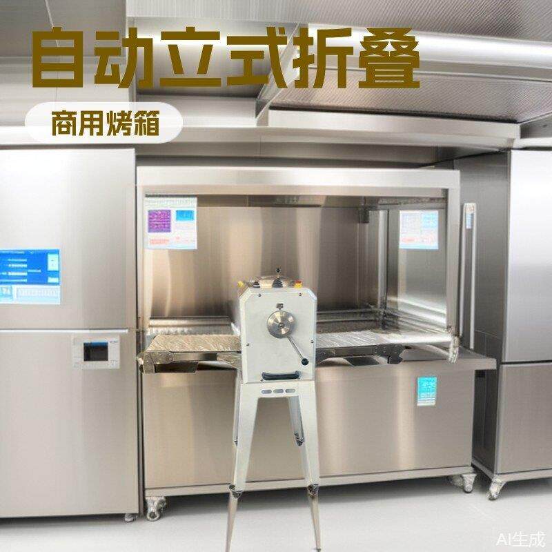 起酥机商用烤箱自动立式折叠蛋黄酥牛角包酥类点心设备台式400型