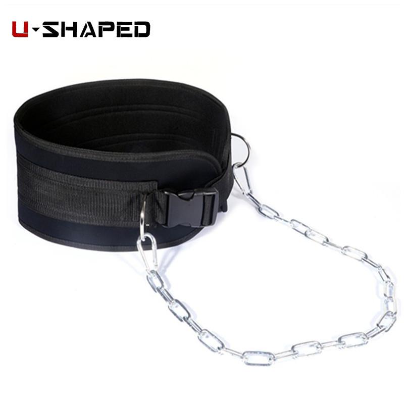 跨境引体向上负重腰带铁链杠铃片加厚练背部肌肉力量训练器材健身