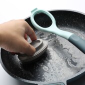 艾拓斯锅刷子长刷碗粘锅伤锅刷硅胶耐温刷洁刷