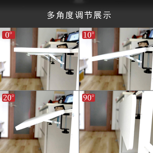 桌面延长板免打孔角度桌子加长加宽延伸板电脑托支架键盘手托