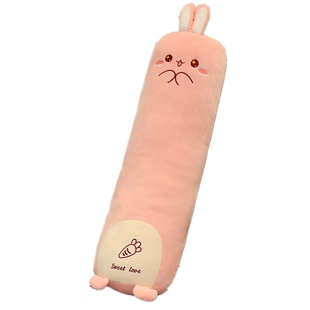 娃娃超软女生睡觉拆洗夹腿抱床上毛绒玩偶男生长条抱枕公仔