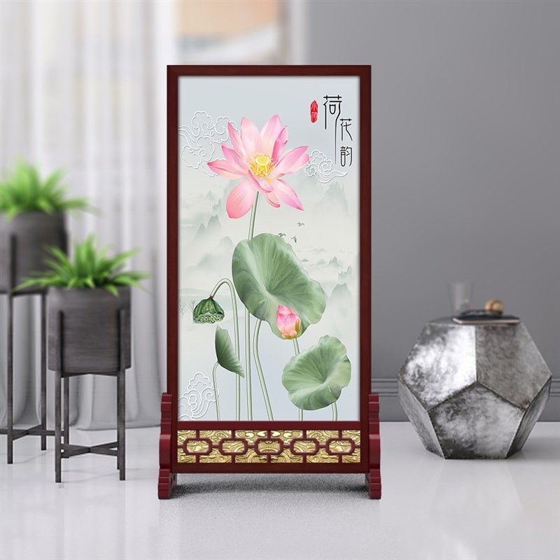 屏风隔断客厅遮挡玄关现代卧室面防水布艺杉木座屏,住宅家具,座屏,淘宝优惠券,粉丝福利购,淘宝优惠卷