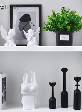 现代软装工艺品家居酒柜装饰品酒店民宿办公室展品柜摆设