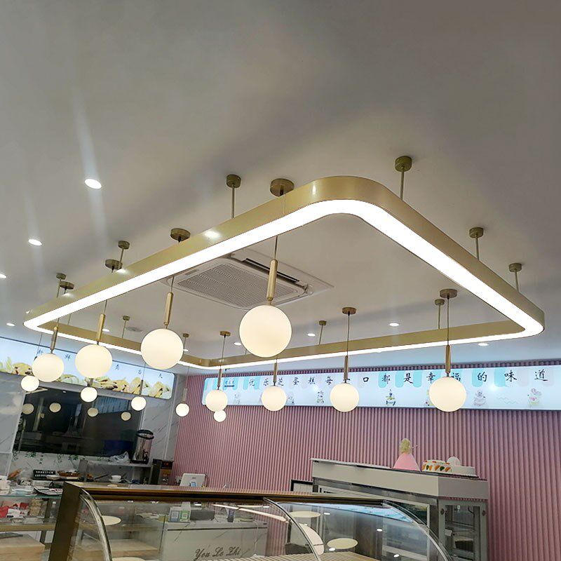 定制蛋糕店造型灯烘焙室美容美发店专用吊灯办公室会议室定制灯具