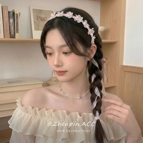 新款森系甜美高颅顶发箍
