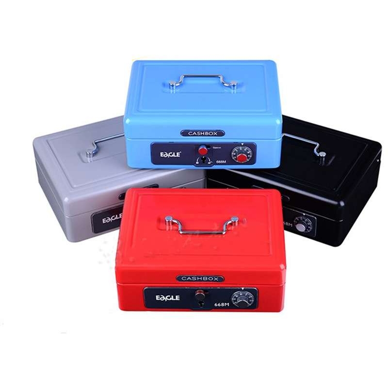 益而高668S 668M 668L手提金库 密码锁钱箱 保管箱 提款箱