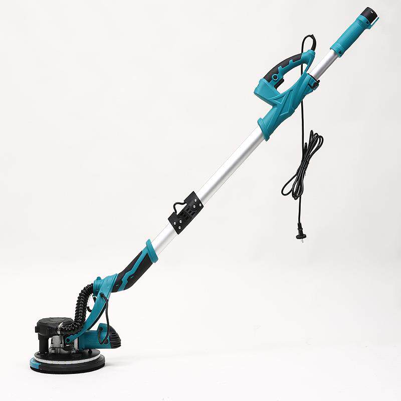 110V/220V折叠墙壁打磨机抛光砂纸机无尘腻子打磨机自吸LED双灯带