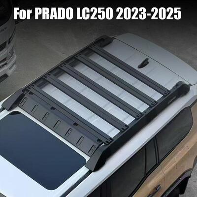 适用24新款普拉多prado车顶行李架LC250改装专用日版车顶平台霸道