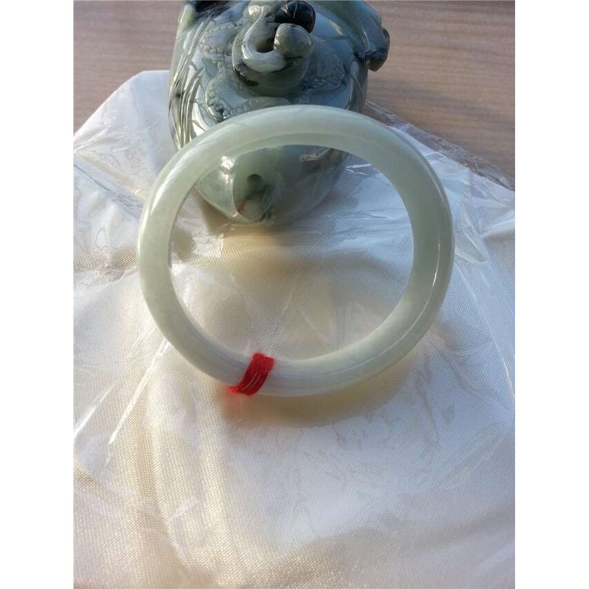 玉器工艺品 翡翠玉贵妃玉镯子缅甸翡翠玉椭圆形女款贵妃玉镯