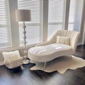 贵妃椅休闲小户型轻奢榻卧室简约北欧布艺懒人沙发美人