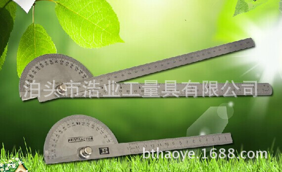 大中小号木工角度规 半圆量角器40 2 3.2 3.4  角尺可订
