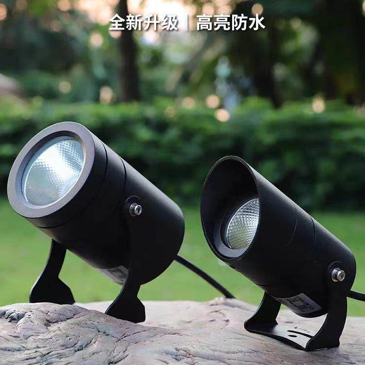 LED照树灯户外防水插地灯民宿草坪花园射树灯景观投光灯