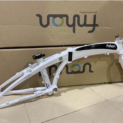 fnhon风行海豚车架铝合金20寸451 406小N轮车架折叠车通勤碟刹V刹